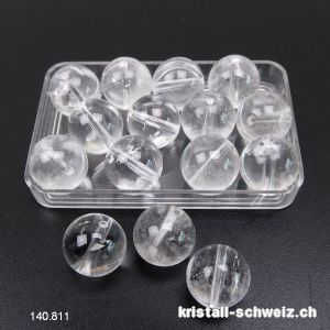 Bergkristall Kugel gelocht 12 mm