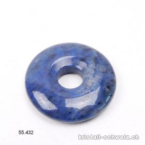 Dumortierit blau-grau, Donut 3 cm