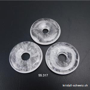 Bergkristall Donut 3 cm. SONDERANGEBOT