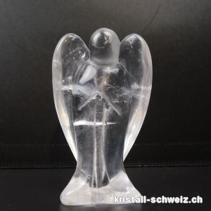 Engel Bergkristall 6,5 cm. Unikat A-Qual.