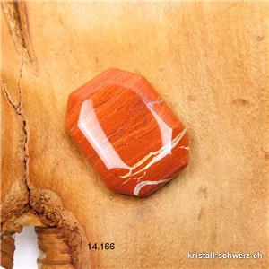Jaspis rot breckzie, Antistress Eckstein 4 x 3 cm