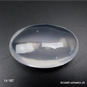 Girasol-Quarz, Antistress Linsenstein 4,5 - 5 x 3 cm