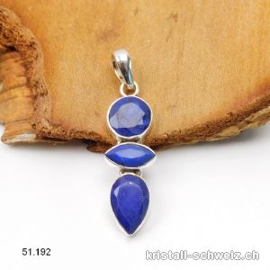 Anhänger Lapislazuli aus 925 Silber. SONDERANGEBOT