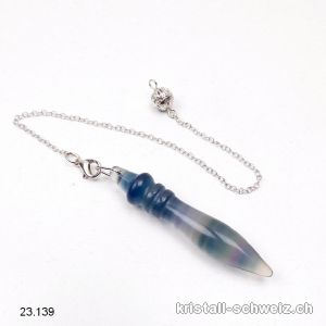 Pendel Fluorit Regenbogen 6 cm, Thot Pendel
