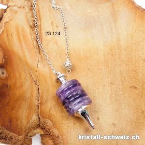 Pendel Amethyst - Donut 4,5 cm
