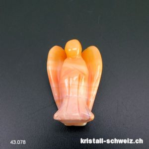 Engel Achat - Aprikosenachat 4 cm. SONDERANGEBOT