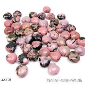 Herz Rhodonit 1,6 cm, mini