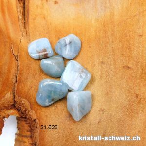 Aquamarin 1 - 2 cm / 2 bis 3 Gramm. Gr. S