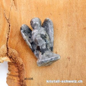 Engel Larvikit - Labradorit grau 4 cm