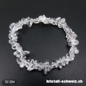 Armband Bergkristall Splitter 18,5-19 cm. Größe M-L