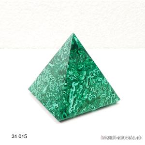 Pyramid Malachit 7 x 7 cm x H. 6,3 cm. SONDERANGEBOT