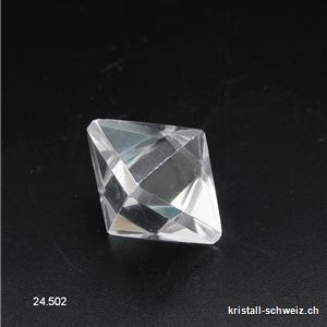 Oktaeder Bergkristall 2 - 2,5 cm