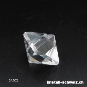 Oktaeder Bergkristall 2 - 2,5 cm