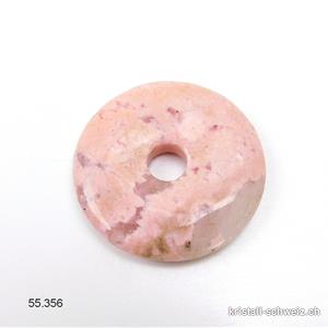 Rhodochrosit rosa aus Peru, Donut 4 cm