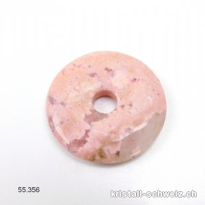 Rhodochrosit rosa aus Peru, Donut 4 cm
