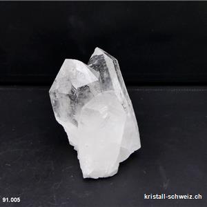 Bergkristall Gruppe aus Brasilien. Unikat