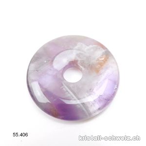 Amethyst - Chevron hell, Donut 4 cm. SONDERANGEBOT
