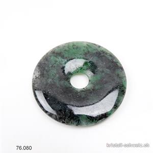 Zoisit grün-schwarz, Donut 4 cm