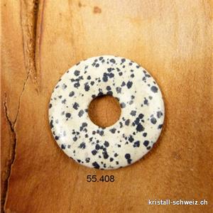 Jaspis Dalmatiner - Aplit -  Donut 3,5 cm