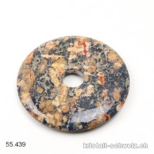 Jaspis Leopard Donut 4 cm. SONDERANGEBOT