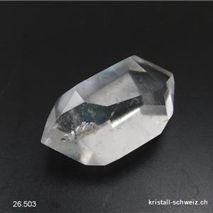 Bergkristall Doppelender poliert 5,3 x dick. 2,5 cm. Einzelstück 51,5 Gramm. SONDERANGEBOT