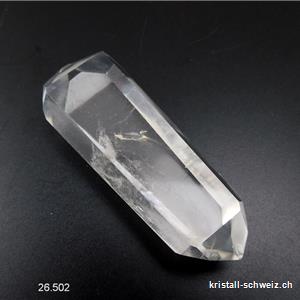 Bergkristall Doppelender poliert 7,8 x dick. 1,7 cm. Einzelstück 63,5 Gramm. SONDERANGEBOT