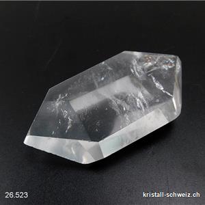Bergkristall Doppelender poliert 6 x dick. 1,5 cm. Einzelstück 41 Gramm. SONDERANGEBOT