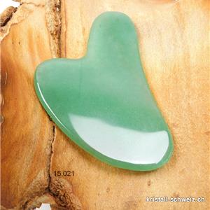 Engelsflügel - Massage Aventurin grün 7,5 - 8 cm