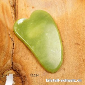 Engelsflügel - Massage Jade Serpentin 7 cm. SONDERANGEBOT