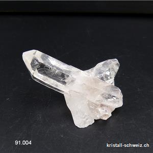 Bergkristall kleine Gruppe aus Brasilien. Unikat 19 Gramm
