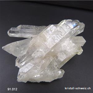 Bergkristall Gruppe aus Brasilien. Unikat 199 Gramm