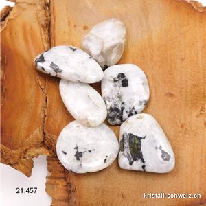 Mondstein flach 3 - 3,5 cm / 10 - 13 Gramm. Größe M