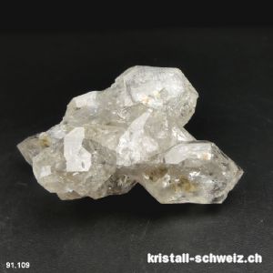Fensterquarz doppelender, Schweiz - Wallis 5,3 x 3,4 x 2,3 cm. Einzelstück