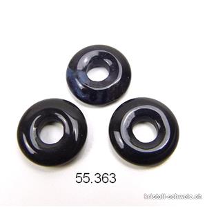 Onyx schwarz, Donut 1,5 cm 