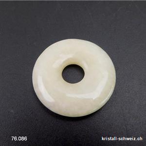 Calcit hell beige Donut 3 cm. SONDERANGEBOT