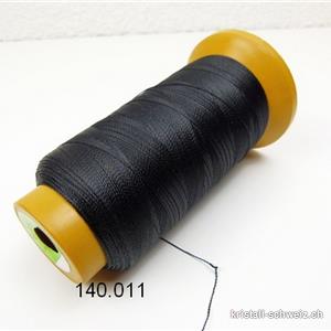 Faden Nylon - Polyester schwarz, 1 Rolle 0,3 mm / ca. 500 M.