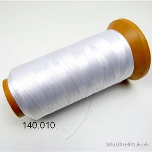 Faden Nylon - Polyester weiss, 1 Rolle 0,3 mm / ca. 500 M.