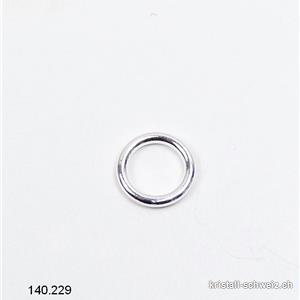 Ring geschlossen 7 x 0,8 mm aus 925 Silber