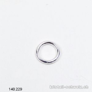 Ring geschlossen 7 x 0,8 mm aus 925 Silber