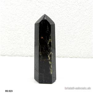 Turmalin schwarz, Obelisk 11,3 cm. Unikat 155 Gramm
