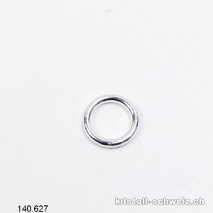 Ring geschlossen 7 x 1 mm aus 925 Silber