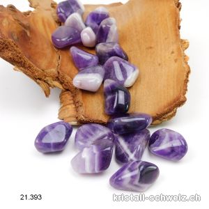 Amethyst Chevron - Amethystquarz 2 - 3 cm. Größe M