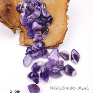 Amethyst Chevron - Amethystquarz 1,5 - 2,5 cm. Größe S-M