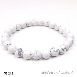 Armband Magnesit 8 mm / 21 cm
