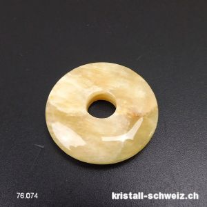 Mondstein beige Donut 3 cm. SONDERANGEBOT