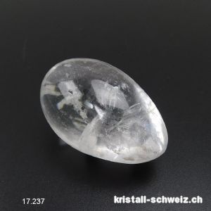 1 Ei YONI Bergkristall au Brasilien 4,3 x 2,7 - 3 cm. Grösse M-L. Ungebohrt. Sonderangebot