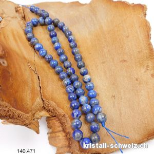 Strang Lapislazuli 6,5 mm / 39 cm, ca. 62 Kugeln. Sonderangebot