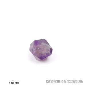 Amethyst facettiert gelocht 7 - 8 mm