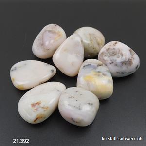 Opal Andenopal weiss - rosa - Chrysopal 2 - 3 cm / 7 bis 13 Gramm. Grösse M-L. Sonderangebot