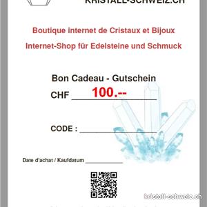 1 Gutschein - Wert Fr 100.--
